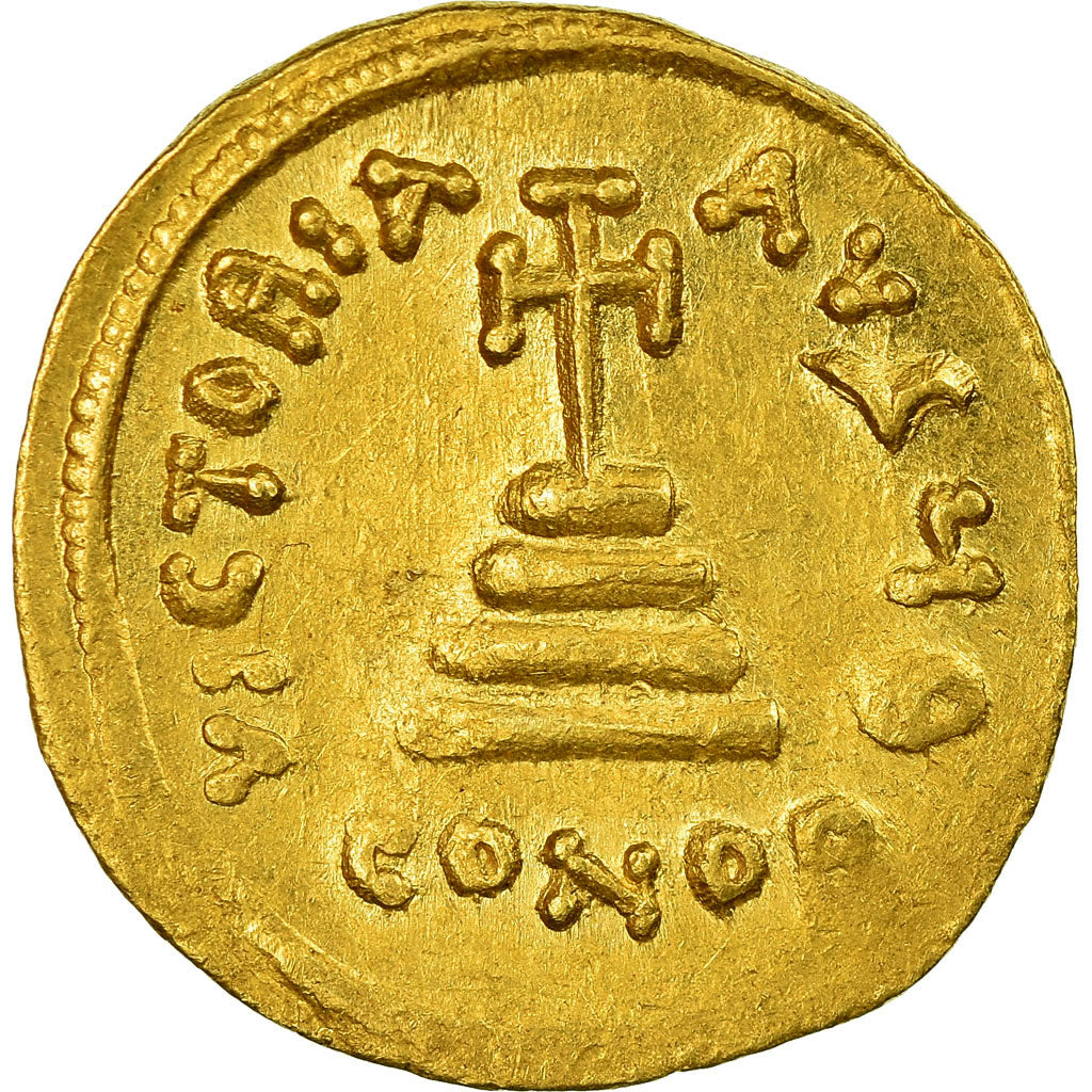 Münze, Heraclius, with Heraclius Constantine, Solidus, 610-641, Constantinople