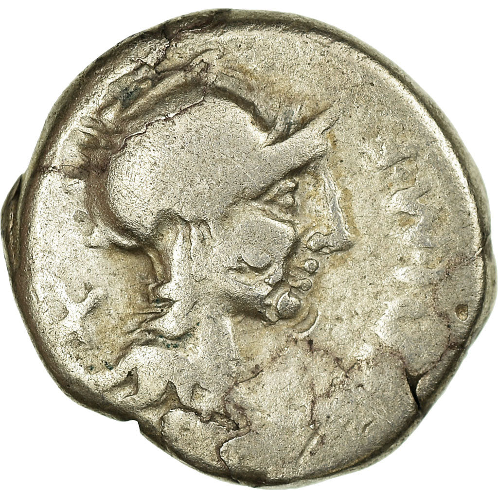 Coin, Cipia, Denarius, 115-114 BC, Rome, VF(30-35), Silver, Crawford:289/1