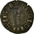 Moneda, Francia, La Marche, Hugues X, Denarius, BC+, Plata, Boudeau:438