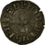 Moneda, Francia, La Marche, Hugues X, Denarius, BC+, Plata, Boudeau:438