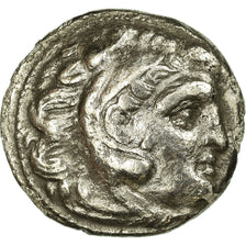Moeda, Reino da Macedónia, Alexander III, Drachm, 301/0-300/299 BC, Kolophon