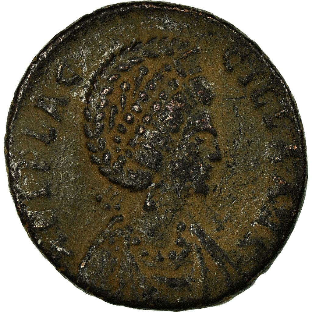 Monnaie, Aelia Flaccilla, Maiorina, 378-383, Constantinople, TTB, Bronze