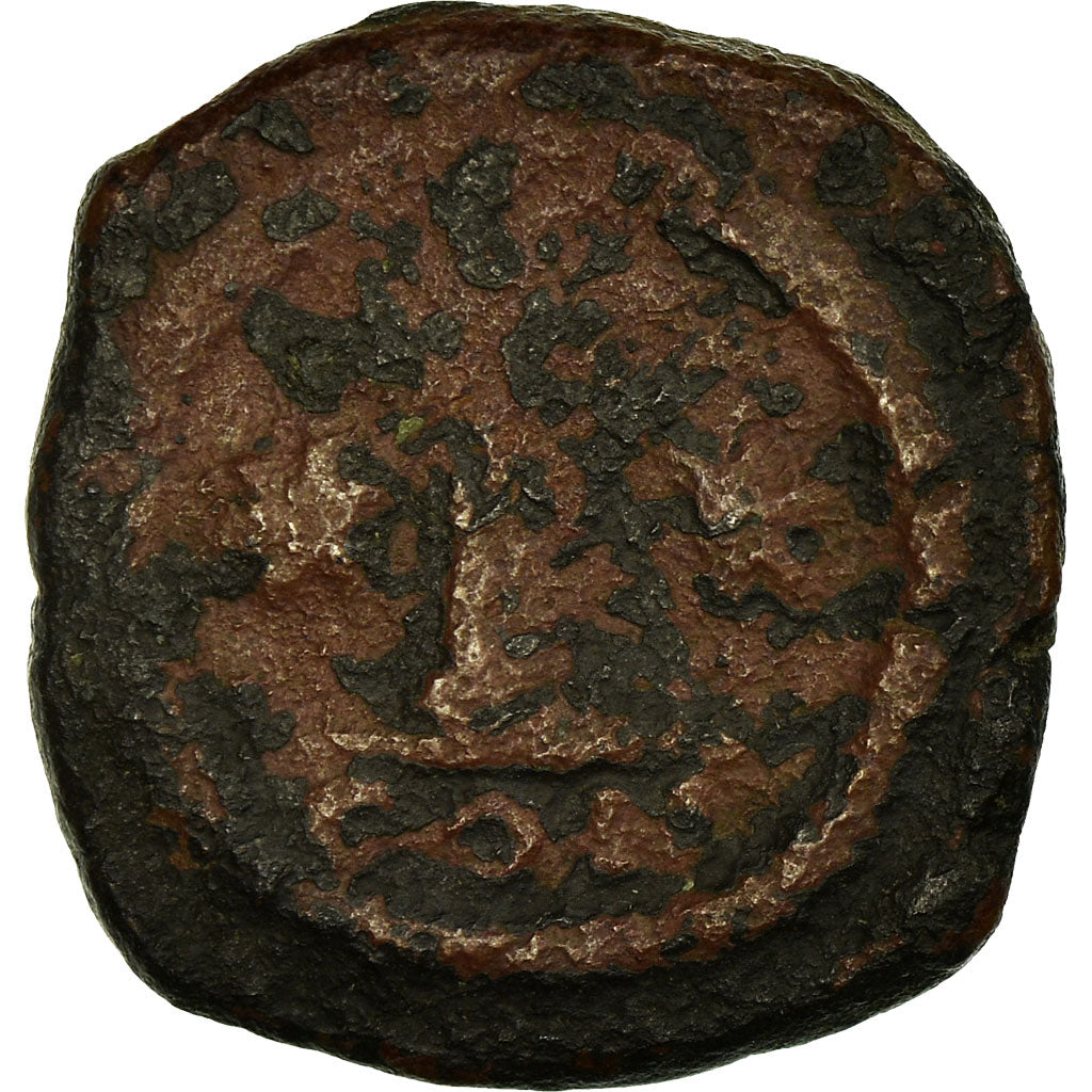 Moeda, Justin I & Justinian I, Decanummium, AD 527, Constantinople, VF(20-25)