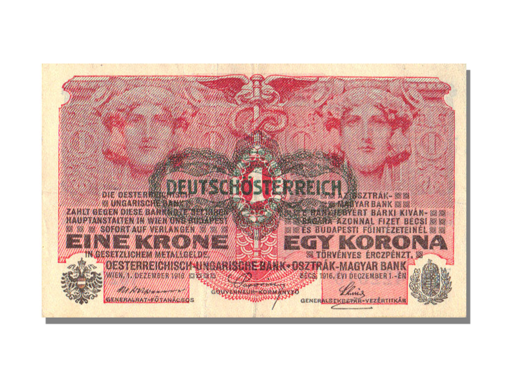 Austria, 1 Krone, 1916, KM #49, 1916-12-01, UNC(63), 422610