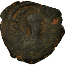 Coin, Justinian I, Half Follis, 527-537, Constantinople, VF(20-25), Copper