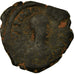 Monnaie, Justinien I, Demi-Follis, 527-537, Constantinople, TB, Cuivre, Sear:164
