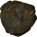 Coin, Justinian I, Half Follis, 527-537, Constantinople, VF(20-25), Copper