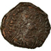 Moneta, Justinian I, Decanummium, 554-555, Constantinople, VF(20-25), Miedź