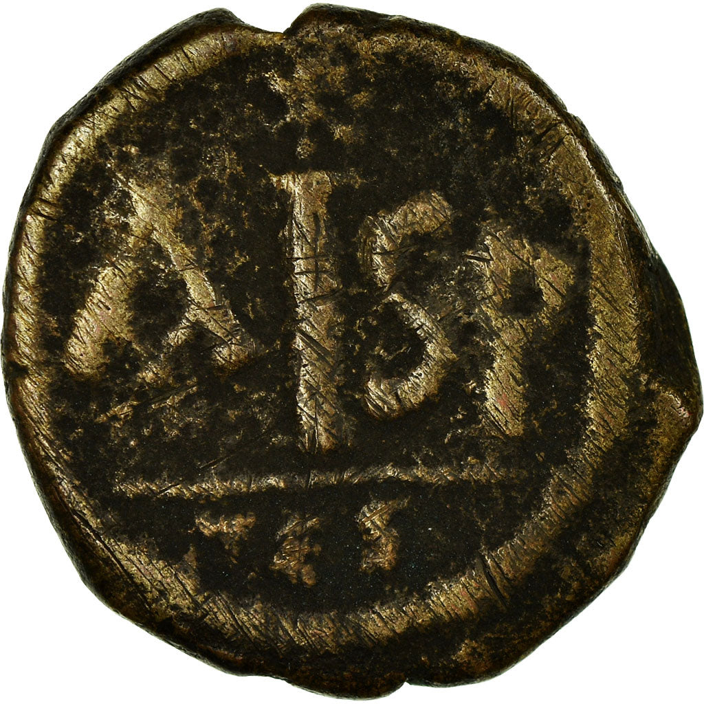 Münze, Justinian I, 16 Nummi, 538-542, Thessalonica, SGE, Kupfer, Sear:175