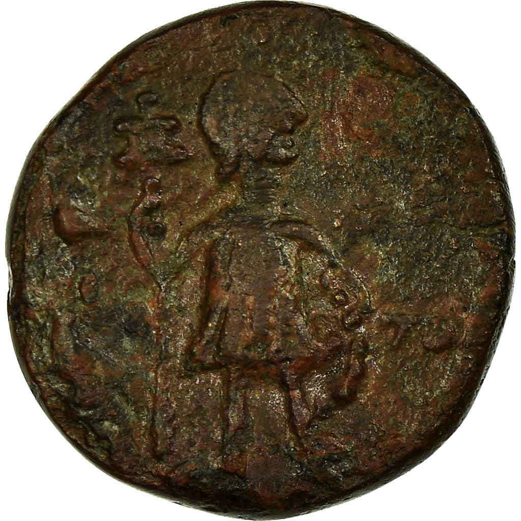 Moneta, Justinian I, Pentanummium, 527-565 AD, Cherson, MB+, Rame, Sear:197A