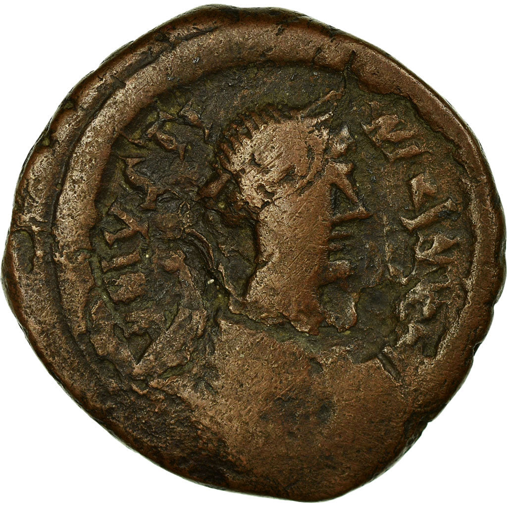 Coin, Justinian I, Follis, 527-565 AD, Nicomedia, VF(30-35), Copper, Sear:198