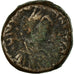 Monnaie, Justinien I, Decanummium, 556-557, Nicomédie, TB, Cuivre, Sear:205