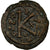 Coin, Justinian I, Half Follis, 544-545, Kyzikos, VF(20-25), Copper, Sear:208