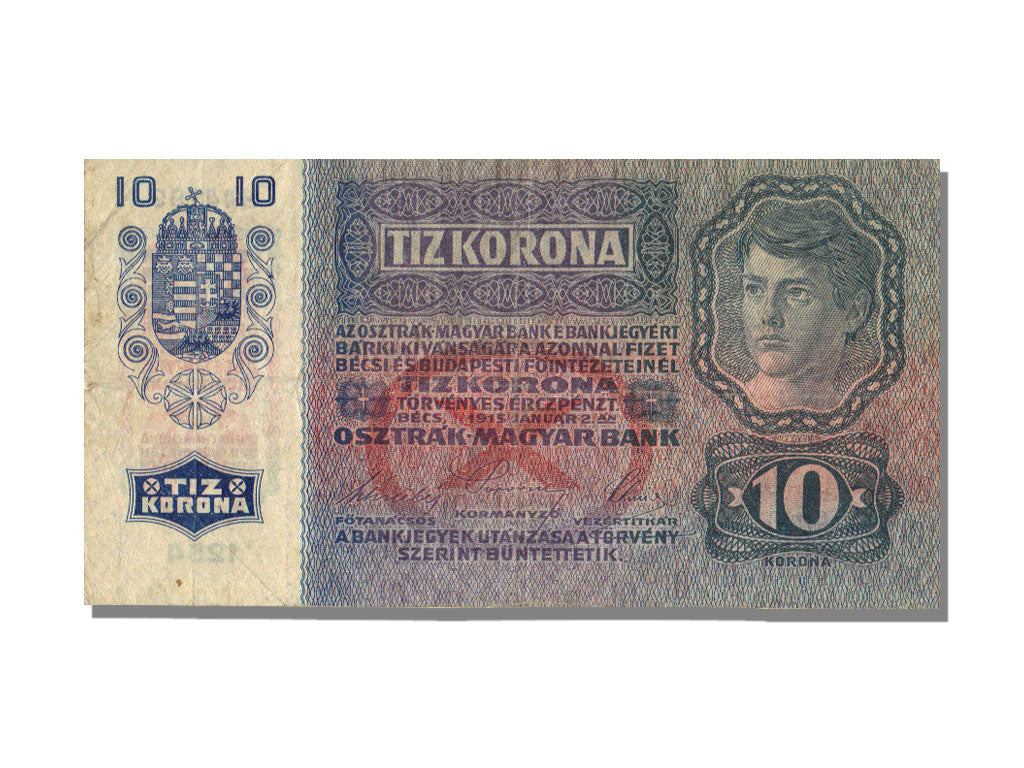 Austria, 10 Kronen, 1915, 1915-01-02, SPL