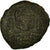 Moeda, Justinian I, Decanummium, 550-551, Antioch, VF(20-25), Cobre, Sear:237