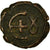 Moneta, Justinian I, Pentanummium, 546-551, Antioch, VF(30-35), Miedź, Sear:243