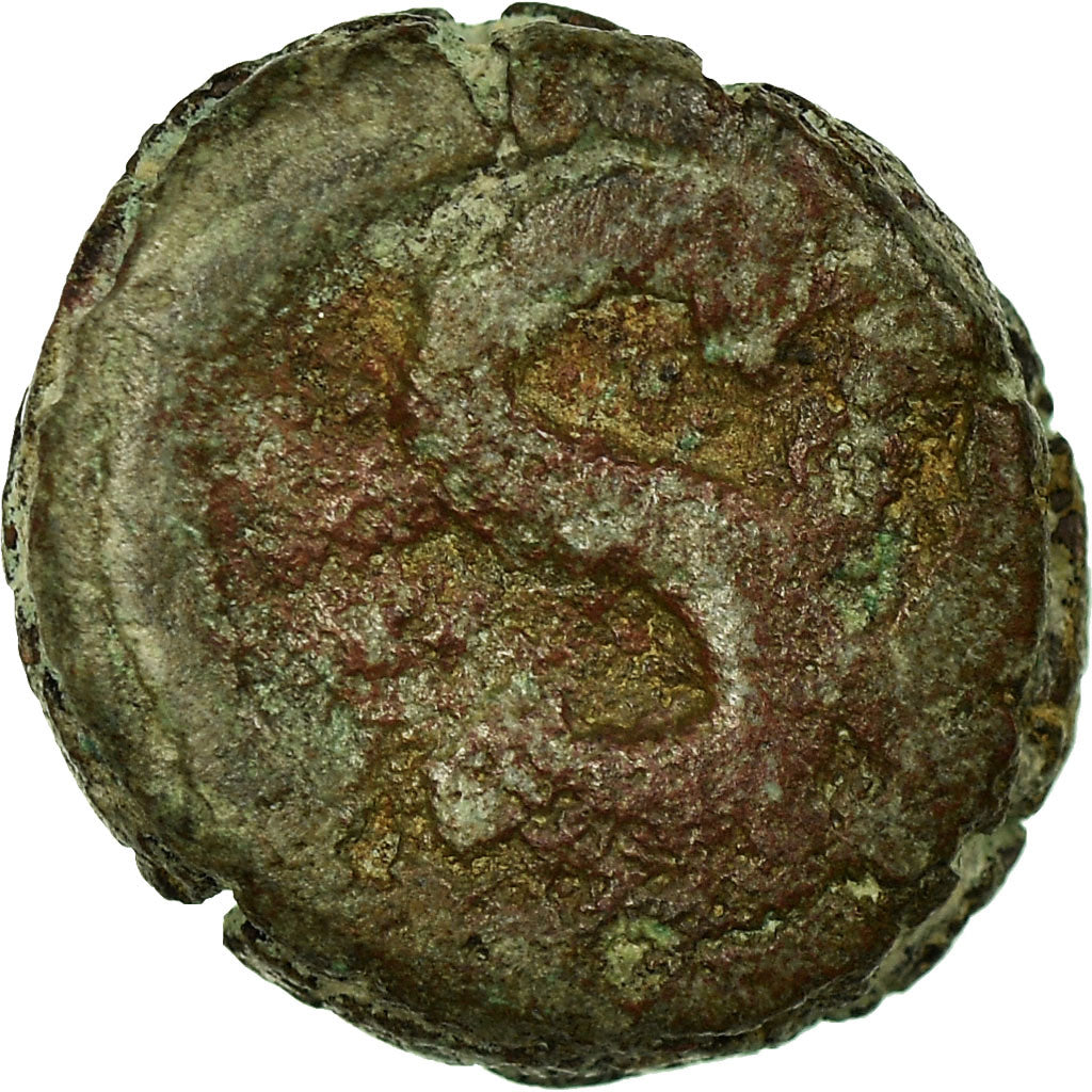 Monnaie, Justinien I, 6 Nummi, 527-565 AD, Alexandrie, B+, Cuivre, Sear:248