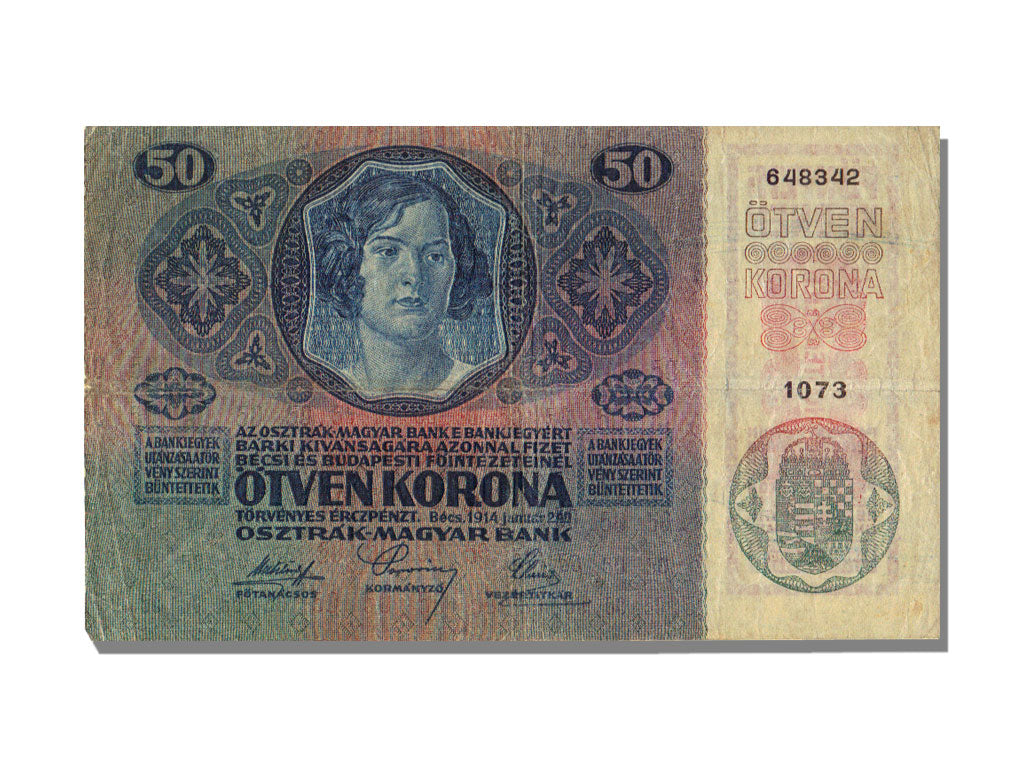 Austria, 50 Kronen, 1914, 1914-01-02, UNC(63)