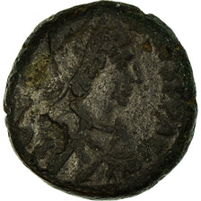 Moneta, Justinian I, Pentanummium, 527-565 AD, Uncertain Mint, MB+, Rame