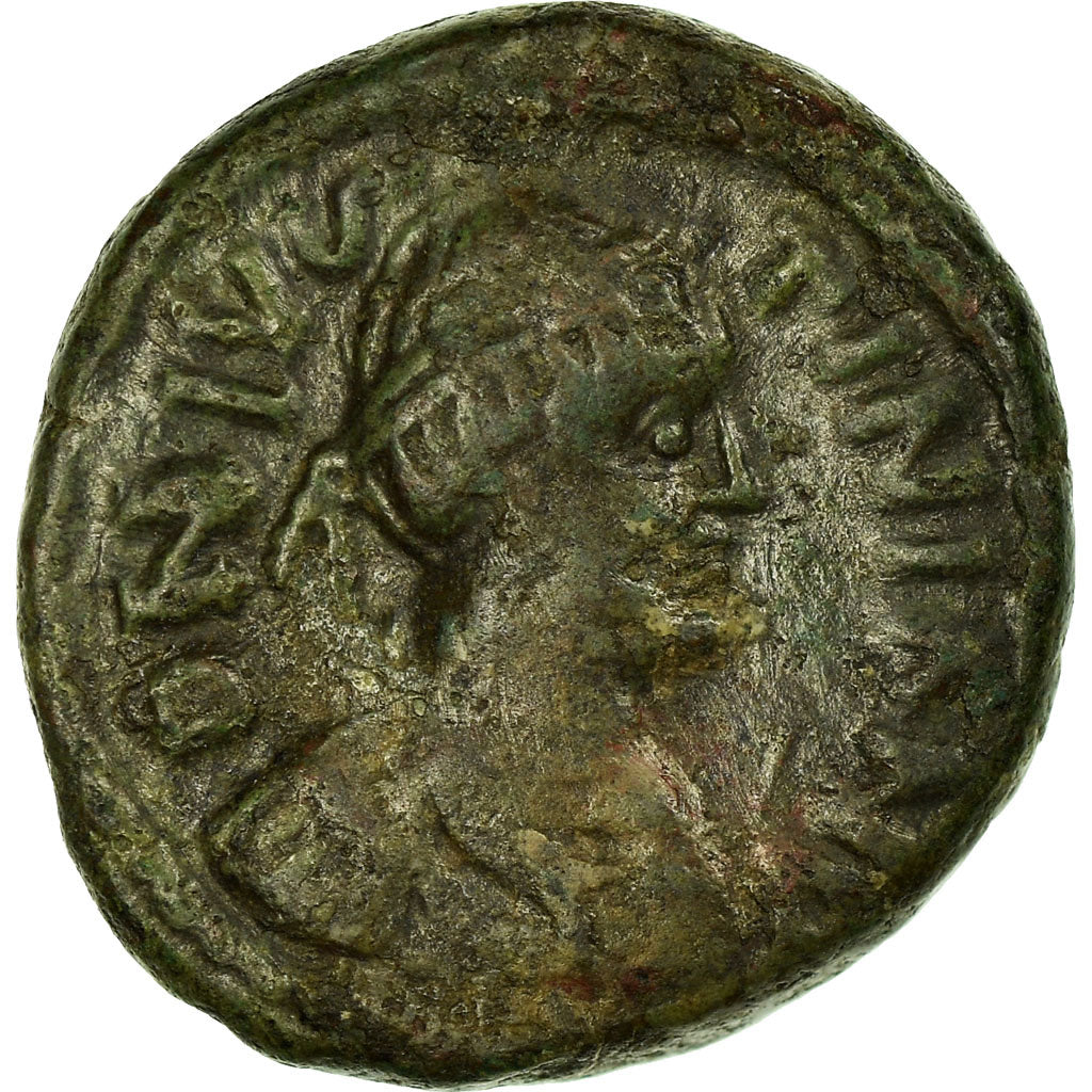 Moneta, Justinian I, Half Follis, 537-542, Rome, MB+, Rame, Sear:301