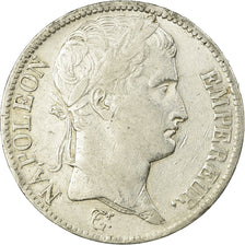 Moeda, França, Napoléon I, 5 Francs, 1811, Paris, VF(30-35), Prata, KM:694.1