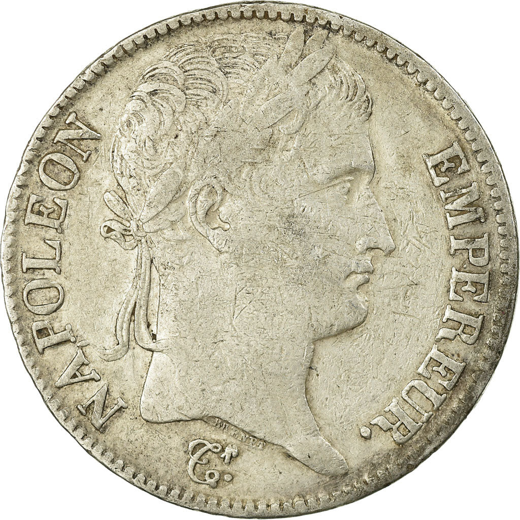 Monnaie, France, Napoléon I, 5 Francs, 1812, Perpignan, TB, Argent