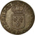 Moneda, Francia, Louis XVI, Sol à l'Ecu, 1791, Lyon, MBC, Cobre, Gadoury:350