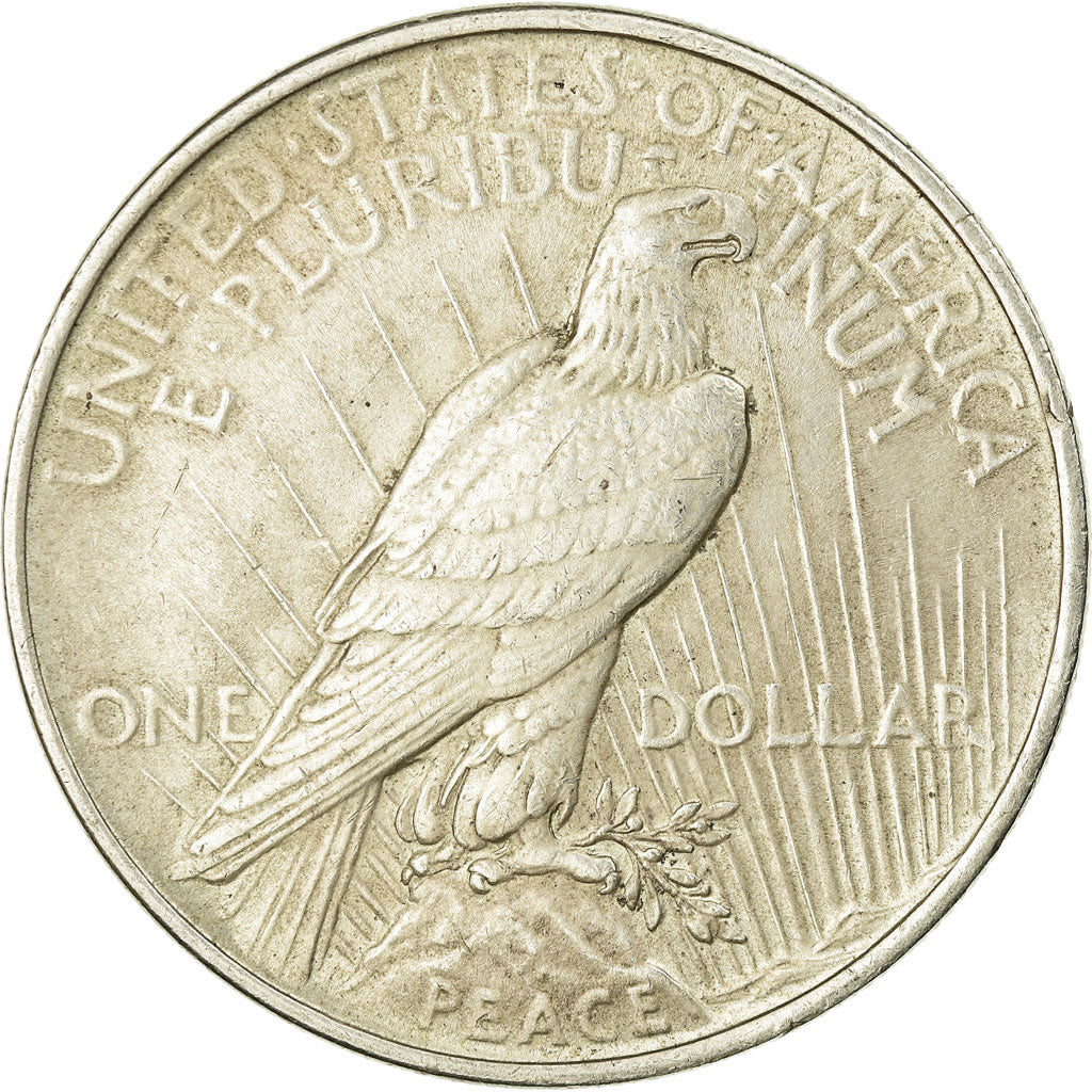 Moeda, Estados Unidos da América, Peace Dollar, Dollar, 1922, U.S. Mint