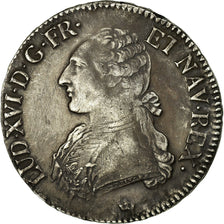 Coin, France, Louis XVI, Ecu aux branches d'olivier, 1784, Toulouse, VF(30-35)
