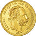 Moneta, Węgry, Franz Joseph I, 8 Forint 20 Francs, 1877, Kremnitz, AU(50-53)