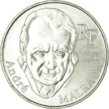 Coin, France, André Malraux, 100 Francs, 1997, MS(63), Silver, KM:1188