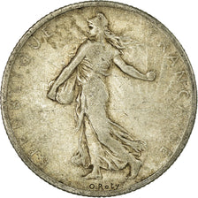 Moeda, França, Semeuse, 2 Francs, 1900, Paris, VF(20-25), Prata, KM:845.1