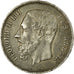 Monnaie, Belgique, Leopold II, 5 Francs, 5 Frank, 1869, Coins désaxés, TTB