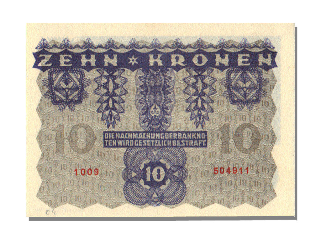 Austria, 10 Kronen, 1922, KM #75, 1922-01-02, UNC(65-70), 504911