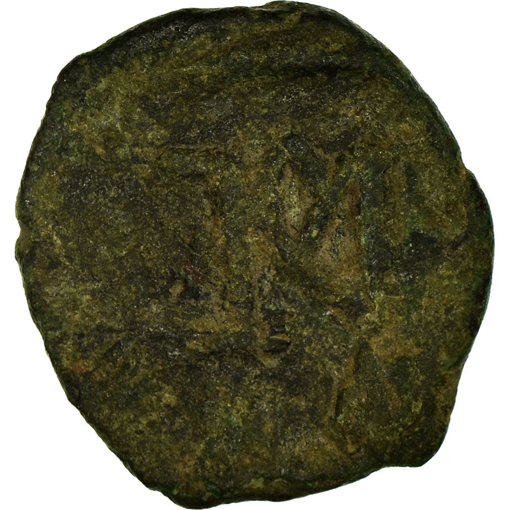 Moeda, Justin II, Pentanummium, 565-578 AD, Constantinople, F(12-15), Cobre