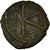Münze, Justin II, Half Follis, 565-578 AD, Thessalonica, S, Kupfer, Sear:366