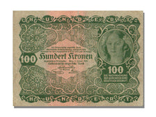 Austria, 100 Kronen, 1922, KM #77, 1922-01-02, EF(40-45), 731330