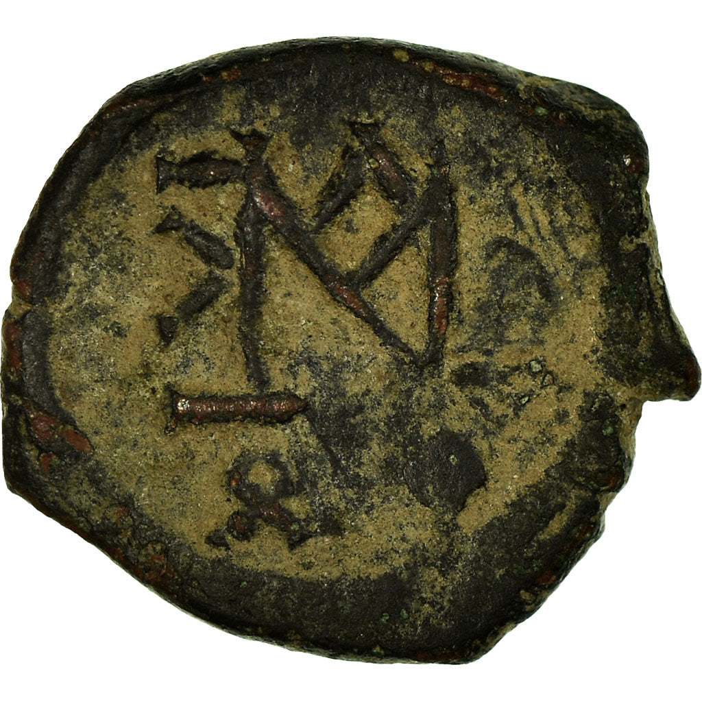 Moeda, Justin II, Pentanummium, 565-578 AD, Nicomedia, VF(30-35), Cobre