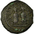 Moeda, Justin II, Half Follis, 575-576, Kyzikos, VF(30-35), Cobre, Sear:373