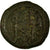 Moneda, Justin II, Pentanummium, 565-578 AD, Kyzikos, BC+, Cobre, Sear:375