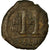 Münze, Justin II, Follis, 574-575, Antioch, S+, Kupfer, Sear:379