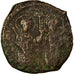 Moneda, Justin II, Follis, 572-573, Antioch, BC+, Cobre, Sear:379