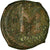 Moeda, Justin II, Follis, 572-573, Antioch, VF(20-25), Cobre, Sear:379