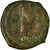 Monnaie, Justin II, Follis, 572-573, Antioche, TB, Cuivre, Sear:379