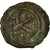 Moneta, Justin II, Half Follis, 565-566, Antioch, VF(20-25), Miedź, Sear:380