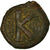 Moneta, Justin II, Half Follis, 571-572, Antioch, MB+, Rame, Sear:381