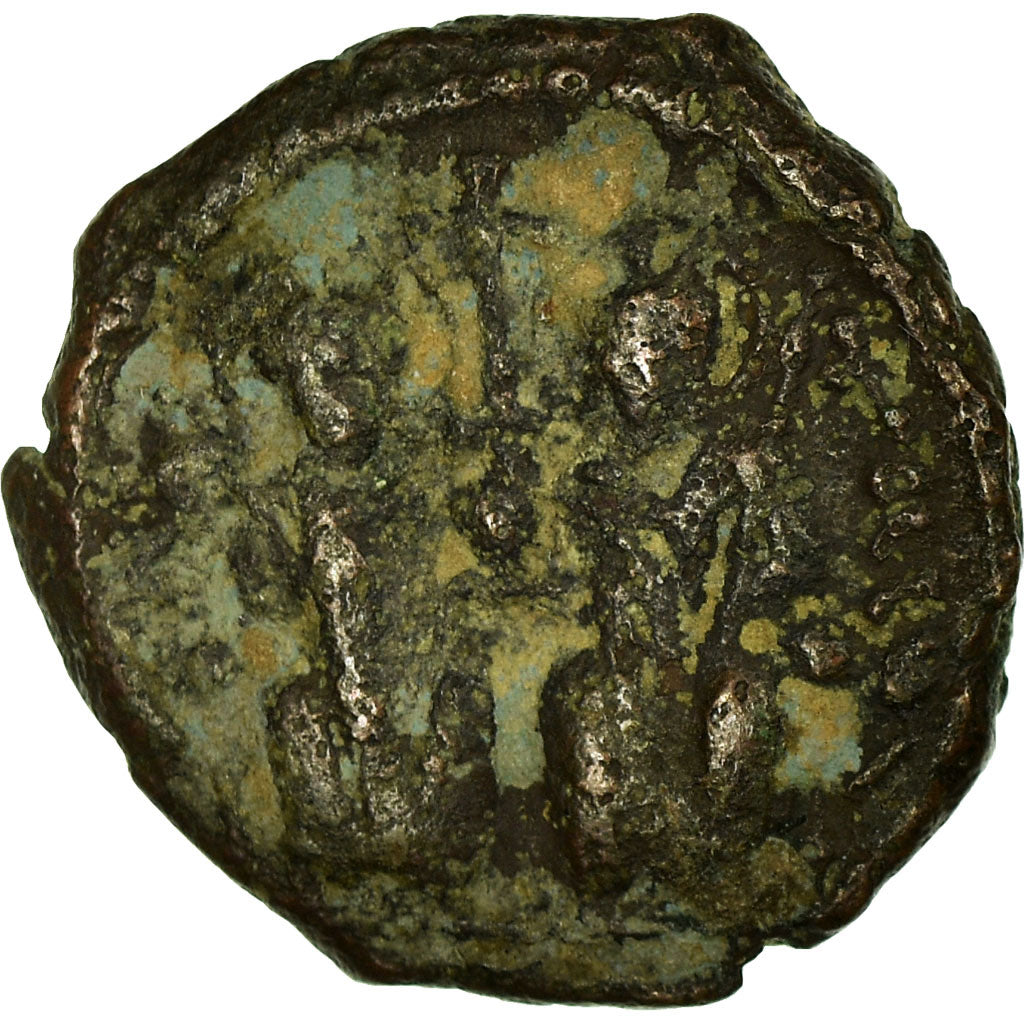 Coin, Justin II, Decanummium, 571-572, Antioch, VF(30-35), Copper, Sear:383