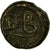 Monnaie, Justin II, 12 Nummi, 565-578 AD, Alexandrie, TB+, Cuivre, Sear:389