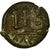 Coin, Justin II, 12 Nummi, 565-578 AD, Alexandria, VF(30-35), Copper, Sear:389