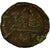 Moneda, Justin II, 12 Nummi, 565-578 AD, Alexandria, BC+, Cobre, Sear:389